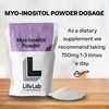 LifeLab Supplements Premium Myo-Inositol Powder, 100g - with 99.5% Purity,