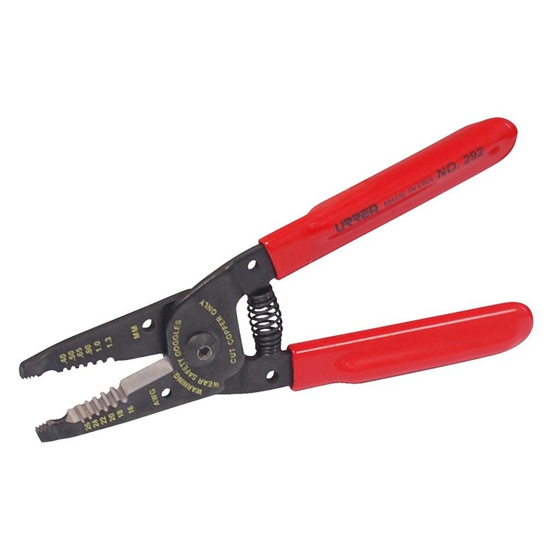 Urrea 292 High Leverage Wire Stripper with Cutter