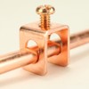 Skywalker - 4ft Ground Rod with Attached Wire Clamp |