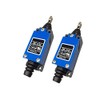 Xenocam ME-8122 Cross Roller Plunger Momentary Limit Switch 1NC+1NO 2Pcs
