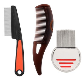 Pack of 3 dandruff comb, lice comb, human lice comb, multifunctional hairdressing tools, satisfy daily use, for family school trips or gym use