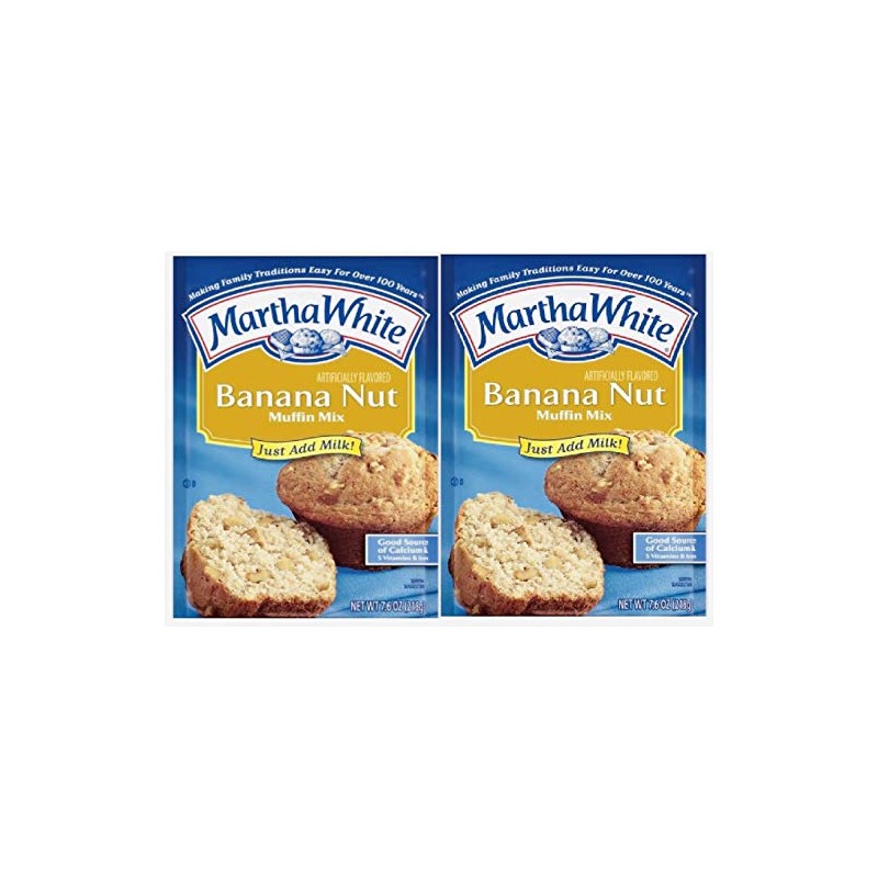 The Marvelous Martha White Muffin Mix (Banana Nut)