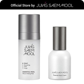 [Jungsaemmool] Essential Mool Micro Fitting Face Mist (1.86oz) & Essential Mool Cream 1 oz Moisture Moisturizer Nourishing Radiant Hydrating Skincare [JUNGSAEMMOOL]