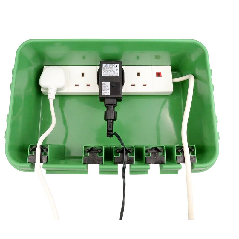 DriBO medium green 285 x 150 x 110 mm weatherproof
