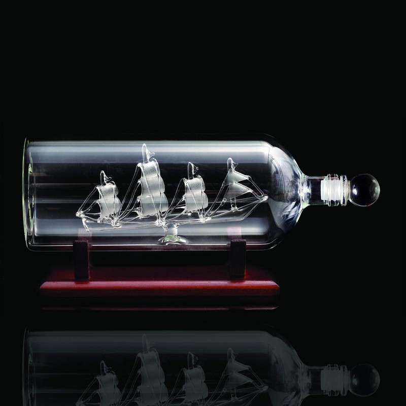 Vinology Ship in a Bottle Decanter