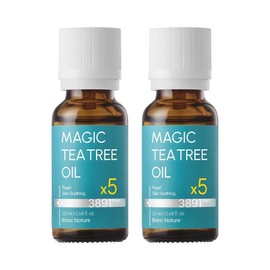 Blanc Nature Magic Tea Tree Oil, 20ml, 2 pcs / 블랑네이처 매직 티트리 오일, 20ml, 2개