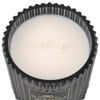 Darsee & David's, Black Sands & Cashmere Ribbed Candle, 10