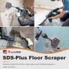 Toovem SDS Plus Floor Scraper with Spare Blades 4"x10'' Tile