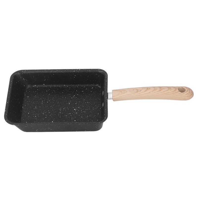 Frying Pan Iron Non Stick Coating Square Thick Multifunction Japanese