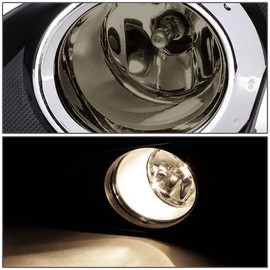 DNA MOTORING FL-ZTL-235-SM Fog Light With Switch Driver & Passenger Side Enhance visibility [Compatible with 09-10 Corolla 4-Dr Sedan]