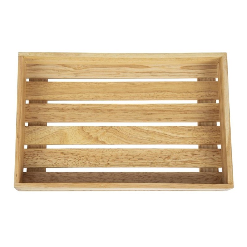Olympia Low Sided Wooden Crate with New Useful Features for