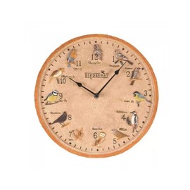 Garden Mile 30cm Bird Design Garden Clock Durable Quarts Clocks Outdoor Wall Ornament Decorative Wall Clock for Patio, Kitchen, Livingroom Décor