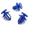 VVO Fasteners- Blue Plastic Front Door Card Clips for Vauxhall