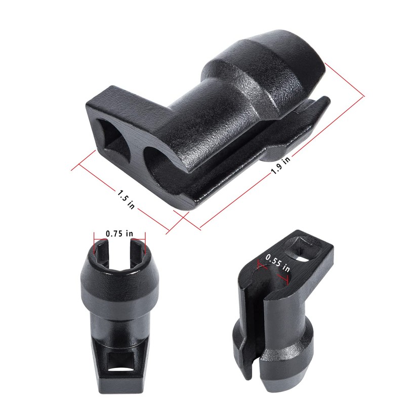 Fuel Injector Socket Set 17 mm 12 point Injector Line