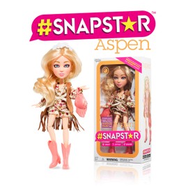 Snapstar Aspen Fashion Doll, 25cm Doll
