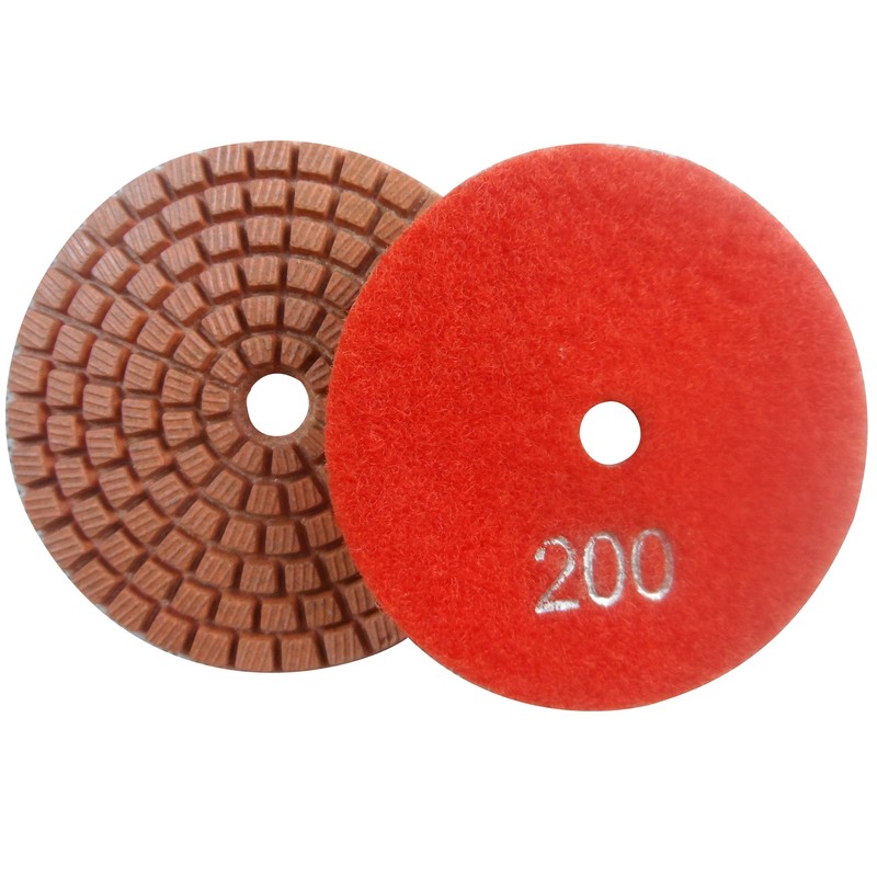 Konfor 3 Inch Diamond Wet Polishing Pads for Sanding Concrete