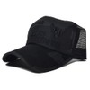 AVIREX Front Embroidered Limited USA Mesh Cap, charcoal camouflage, 57