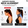 Wonder Care Collar cervical suave Collar ajustable Soporte para el