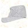 FOMIYES Bamboo Carbon Fiber Fast Dry Hair Towel Super Absorbent