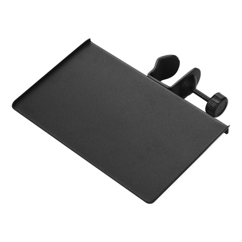 Btuty Clamp On Tray Metal Material Microphone Stand with Mounting