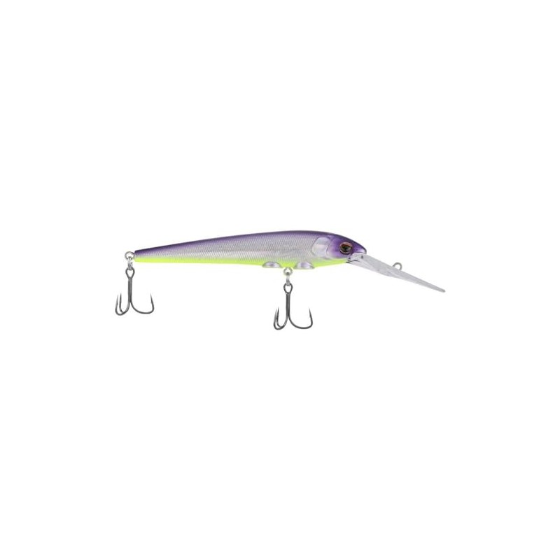 Berkley Deep Hit Stick Fishing Lure, Purple Slime, 1/2 oz,