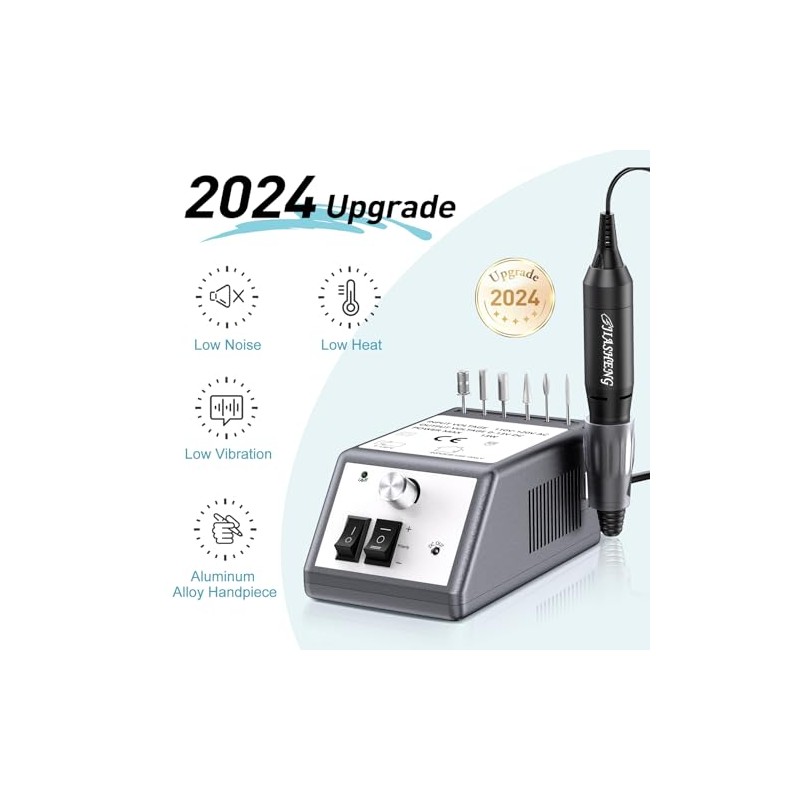 Taladro de uñas eléctrico de 20000 RPM, lima de uñas