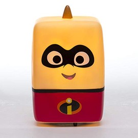 Sterno Home Glow Buddies DIS67JJ134 Incredibles2 Jack with Light-Up, Flickering Light, Color Changing & Character Voice 6" X 6.5"