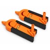 2pcs Adjustable Locking Profile Scribing Ruler – Irregular Contour Gauge