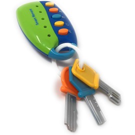 Smart Remote Car Key Toy for Baby Infant or Toddler | KIDSTHRILL Musical Keychain For Kids