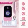 45000RPM Portable Nail Drill Electric File, Cordless Nail Drill with