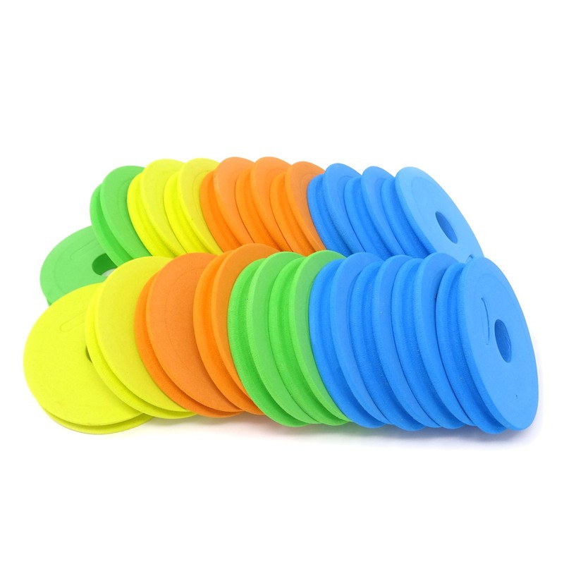 20PCS 68mm Fishing Foam Spools Fishing Line Spools Circular Winding
