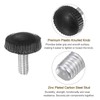 uxcell 30pcs M4 x 10mm Metric Male Thread Knurled Knobs,