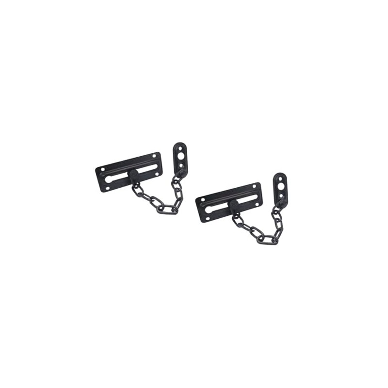 QCAA Chain Door Guard Sturdy & Rust-Resistant Steel Chain Locks