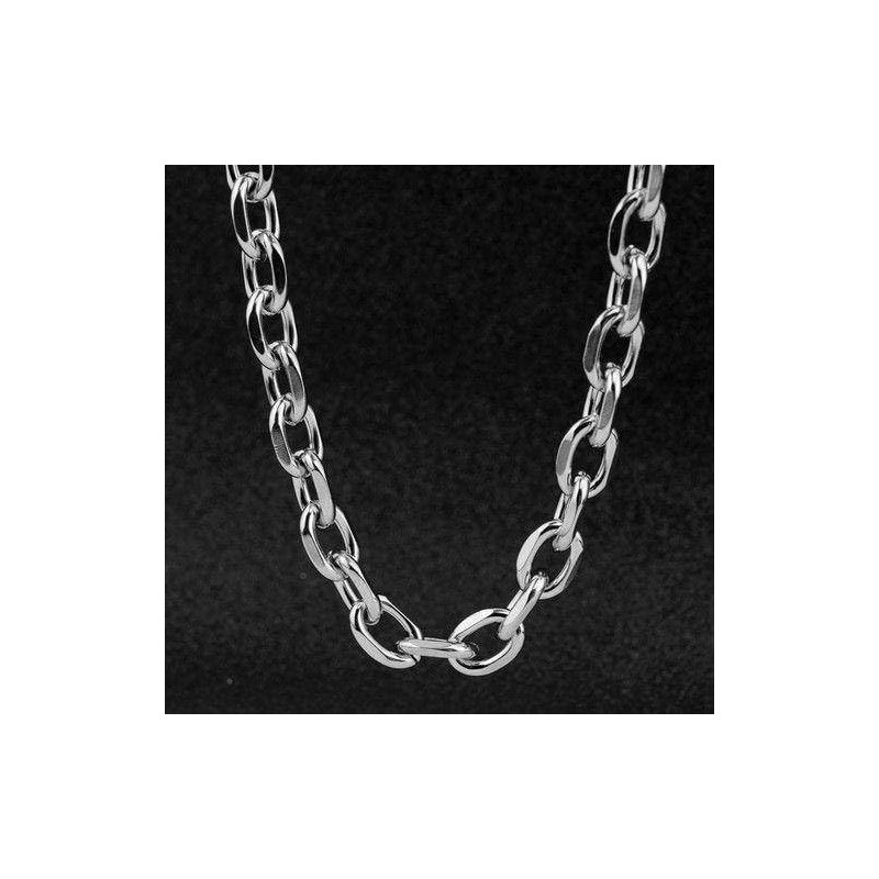 [ALICE ANDERSEN] Necklace, Men's, Thick Chain, Korean Silver Chain, Unisex,