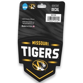 University of Missouri Badge Adhesive Vinyl Decal - Fun Mizzou Sticker for Car, Window, Water Bottle or Laptop