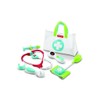 Fisher-Price Preschool Pretend Play Medical Kit 7-Piece Doctor Bag Dress