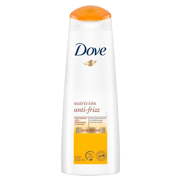 DOVE Shampoo Nutrición Anti-Frizz 350ml