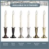 Celestial Lights Set of 4 Battery Operated Window Candles with
