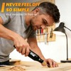 YEPLING Cordless Rotary Tool, 3.7V Li-Ion 15000rpm Electric DIY Mini