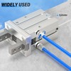 TAILONZ PNEUMATIC 4MM Tube OD x M4 Thread Straight Miniature