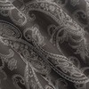 Sun Zero Pedra Paisley Embroidery 100% Blackout Back Tab Curtain