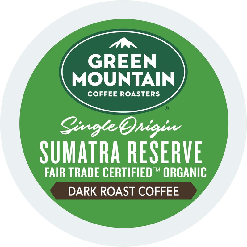 Green Mountain Coffee Roasters Sumatra Reserve Coffee, Keurig Single-Serve K-Cup