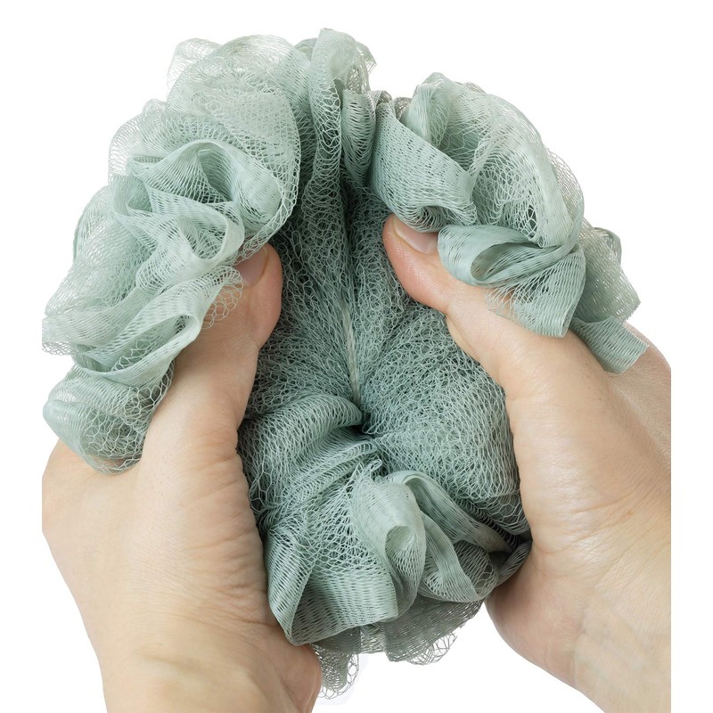 KAKOOI Bath Sponges, Shower Loofah for Body Exfoliation(1 pcs, Gray)