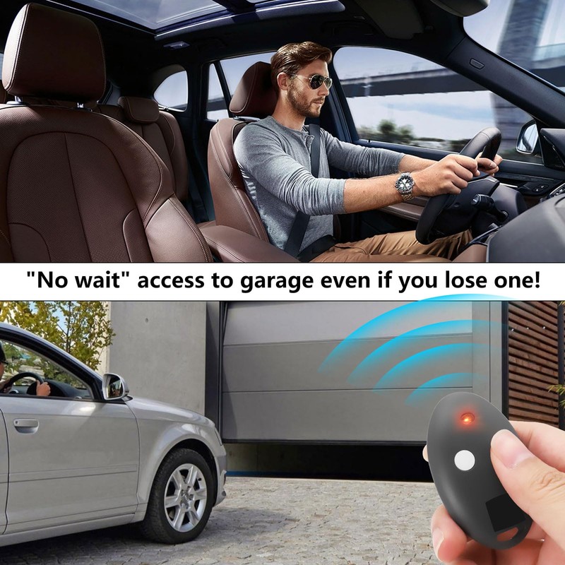 Remote Control Gate, Pack of 3, 433 MHz Remote Control