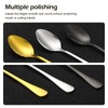 12 Pcs Demitasse Espresso Spoons Set, 4.7" Mini Coffee Spoons,