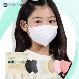 KF94 Indie Air YourFit Bird Beak Type Color Mask Small Eco Pack 25 Count / 7 Colors YourFit Large/Black 25 Pcs 2ea