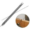 12 Pcs Scroll Saw Blades, with Spiral Teeth for Wood Metal Plastic Cutting Sawing Carve(#4)