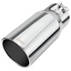 Upower Diesel Exhaust Tip 4" to 5" Stainless Steel Bolt-On