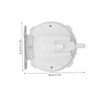 Operitacx Boiler Accessories Replacement Air Pressure Switch Made of Plastic