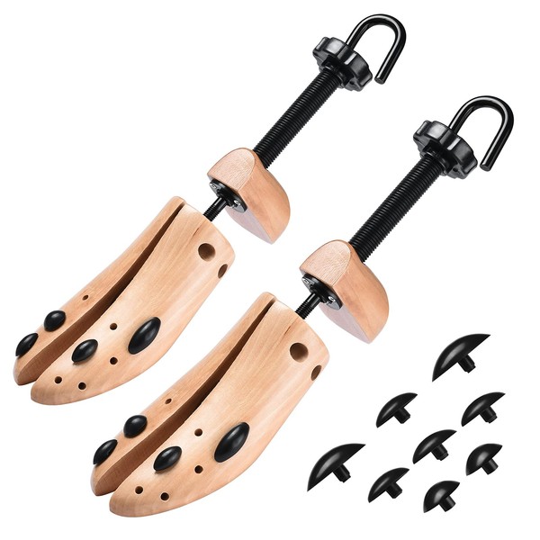 Ecom City 2-Way Wooden Shoe Stretcher for Widener Shoes Expander